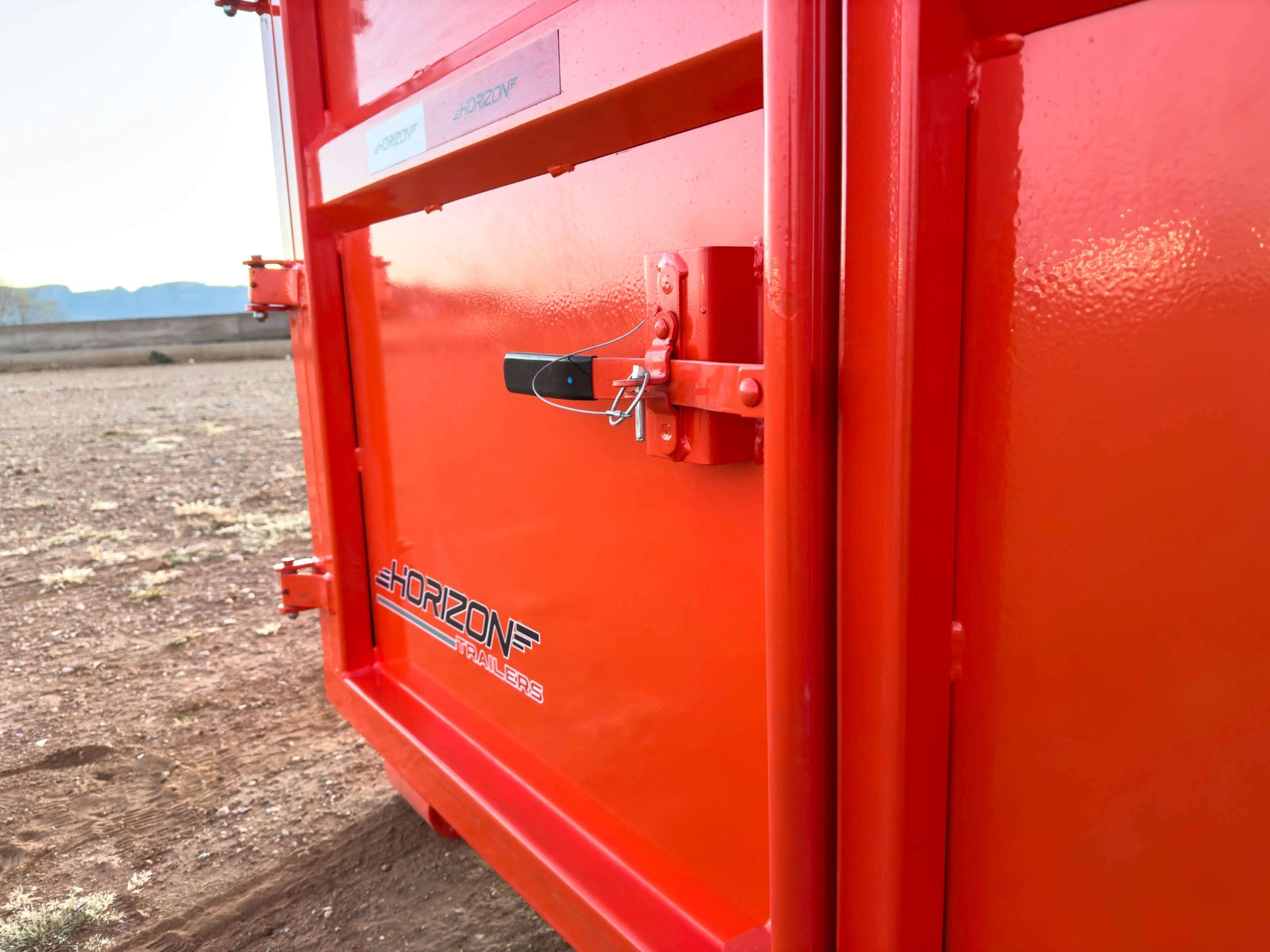 16' Horizon EDZ Roll Off Bin 4' Walls - Orange 2781 - Roll Off Bins - Stryker Dealership Group