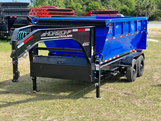 16' Horizon HRD GN Roll Off Bundle (2) 10k Axles + 1 HDZ Bin ROP003655 - Roll Off Packages - Stryker Dealership Group