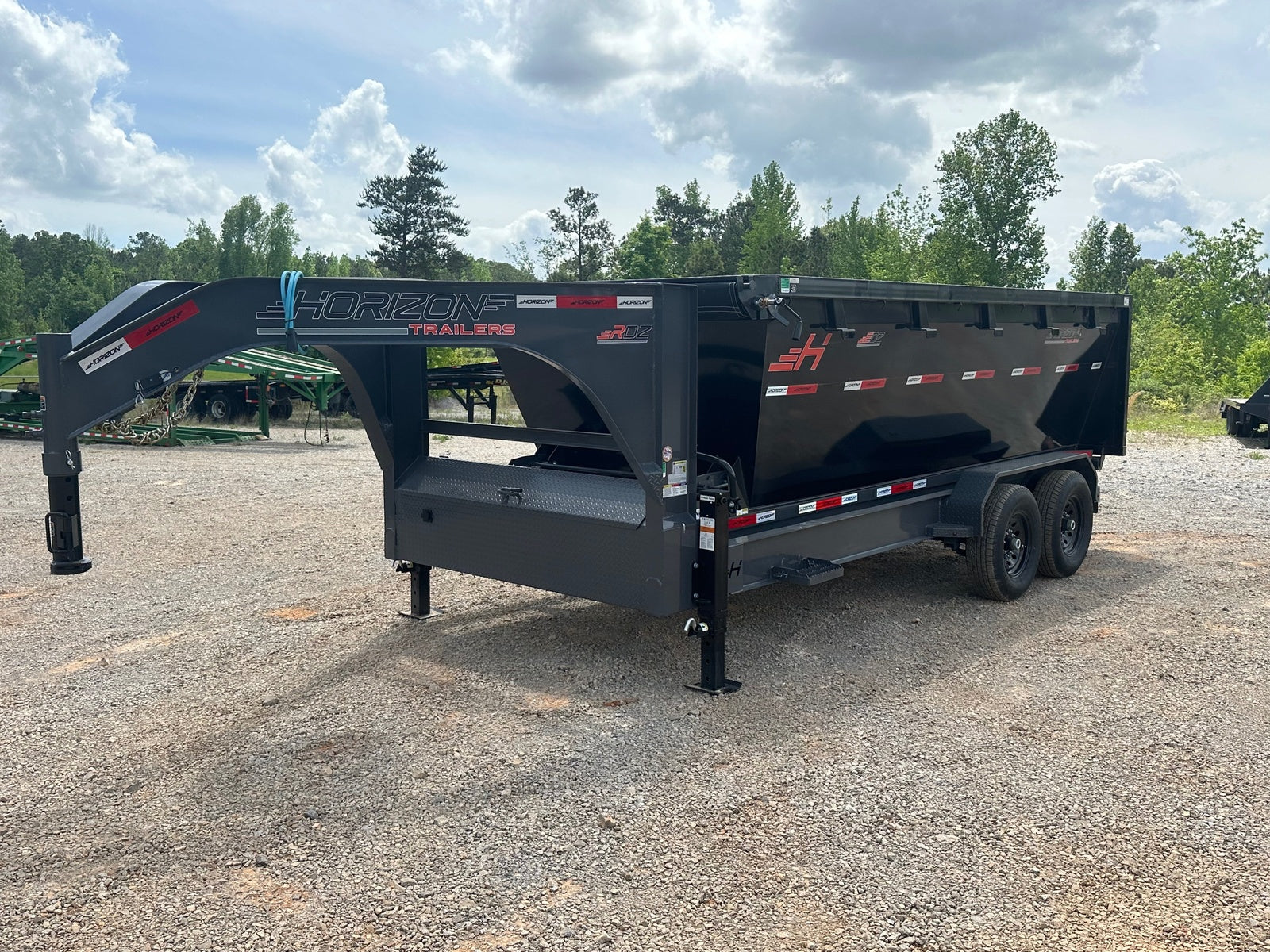 16' Horizon RDZ GN Roll Off Bundle (2) 7k Axles + 1 EDZ Bin ROP002887 - Roll Off Packages - Stryker Dealership Group