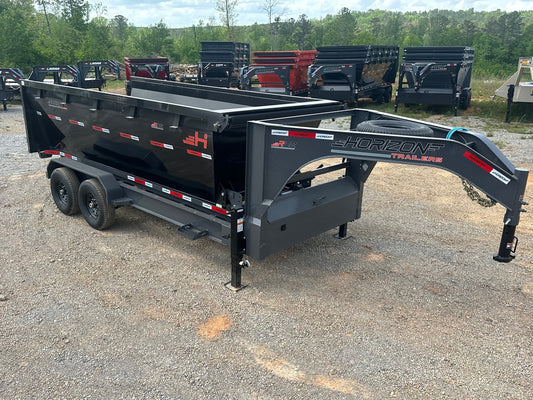 16' Horizon RDZ GN Roll Off Bundle (2) 7k Axles + 1 EDZ Bin ROP002887 - Roll Off Packages - Stryker Dealership Group