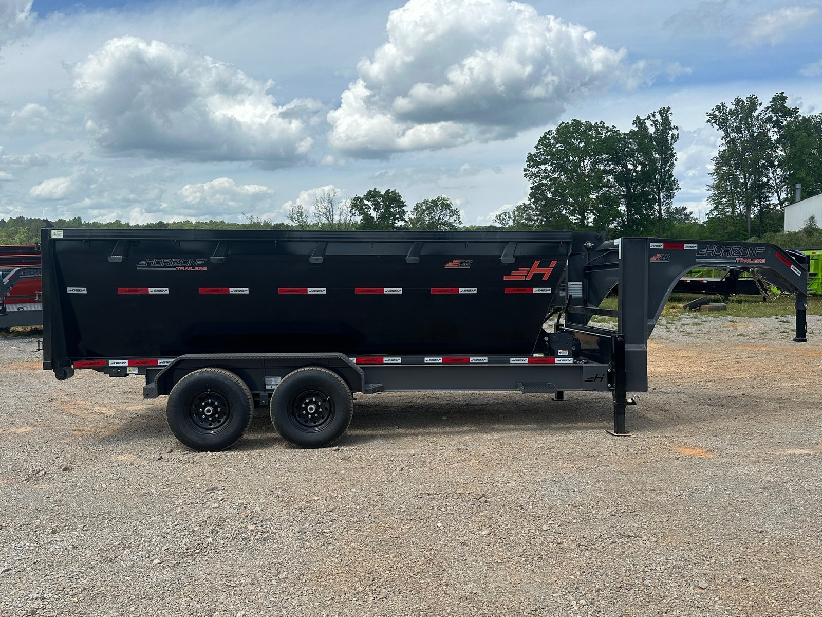 16' Horizon RDZ GN Roll Off Bundle (2) 7k Axles + 1 EDZ Bin ROP002887 - Roll Off Packages - Stryker Dealership Group