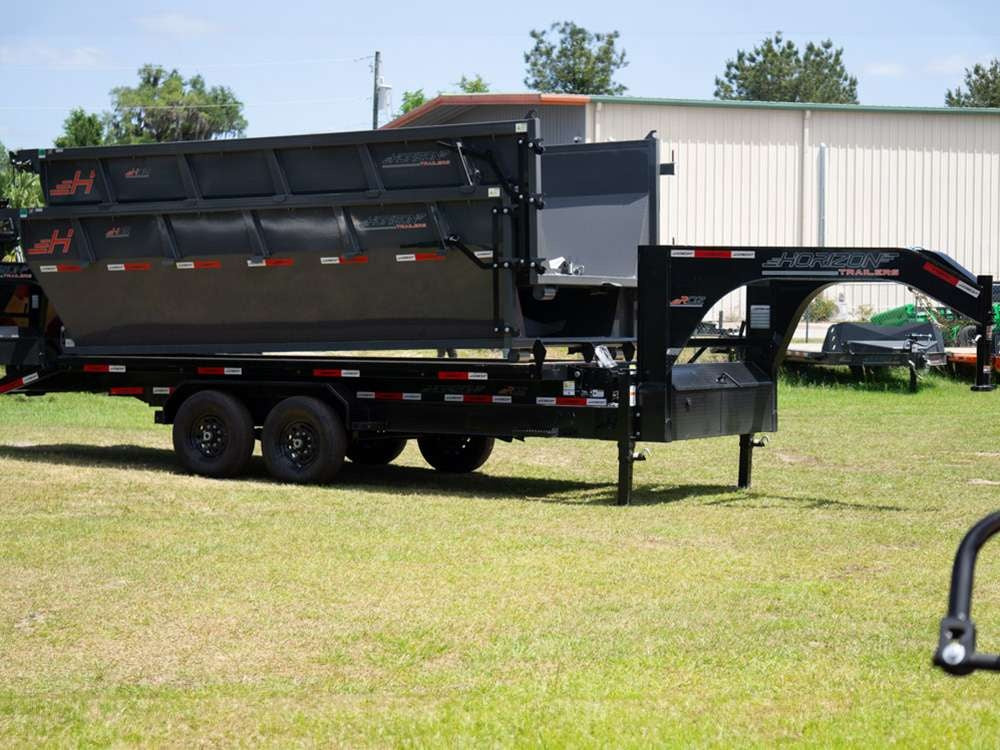 16' Horizon RDZ GN Roll Off Bundle (2) 7k Axles + 1 ROZ Deck + 2 HDZ Bins ROP002874 - Roll Off Packages - Stryker Dealership Group