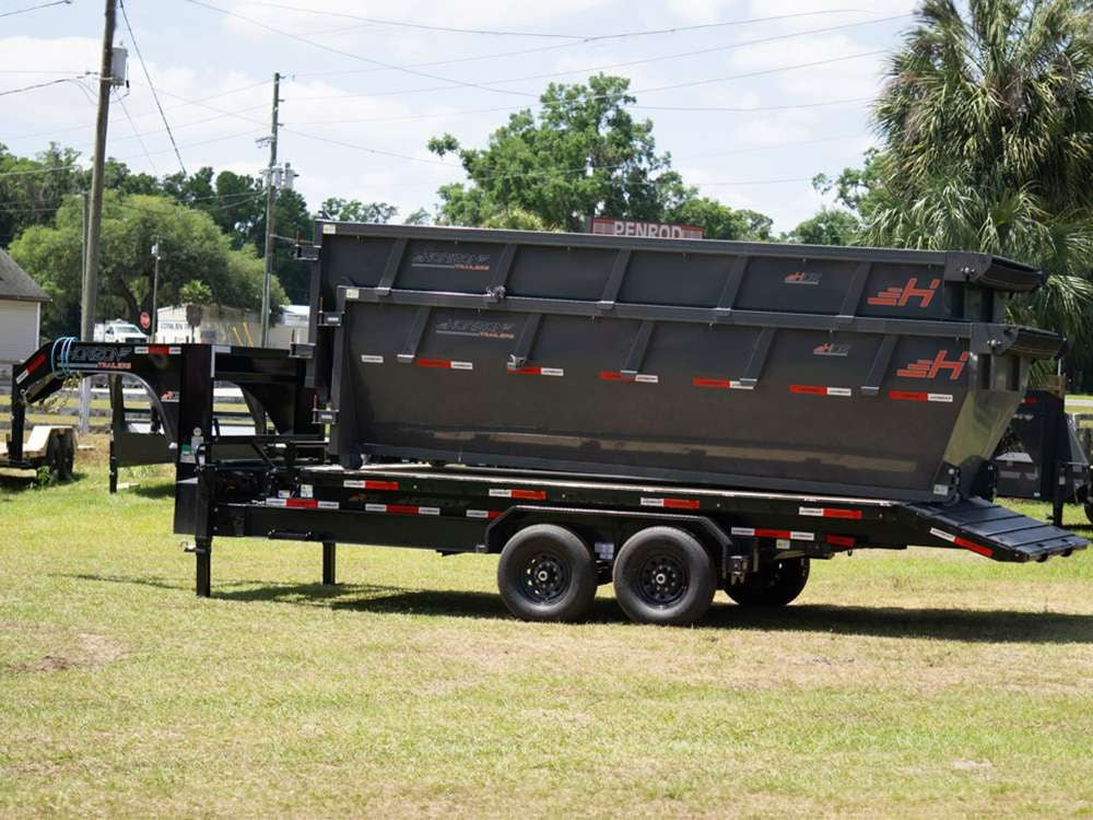 16' Horizon RDZ GN Roll Off Bundle (2) 7k Axles + 1 ROZ Deck + 2 HDZ Bins ROP002874 - Roll Off Packages - Stryker Dealership Group