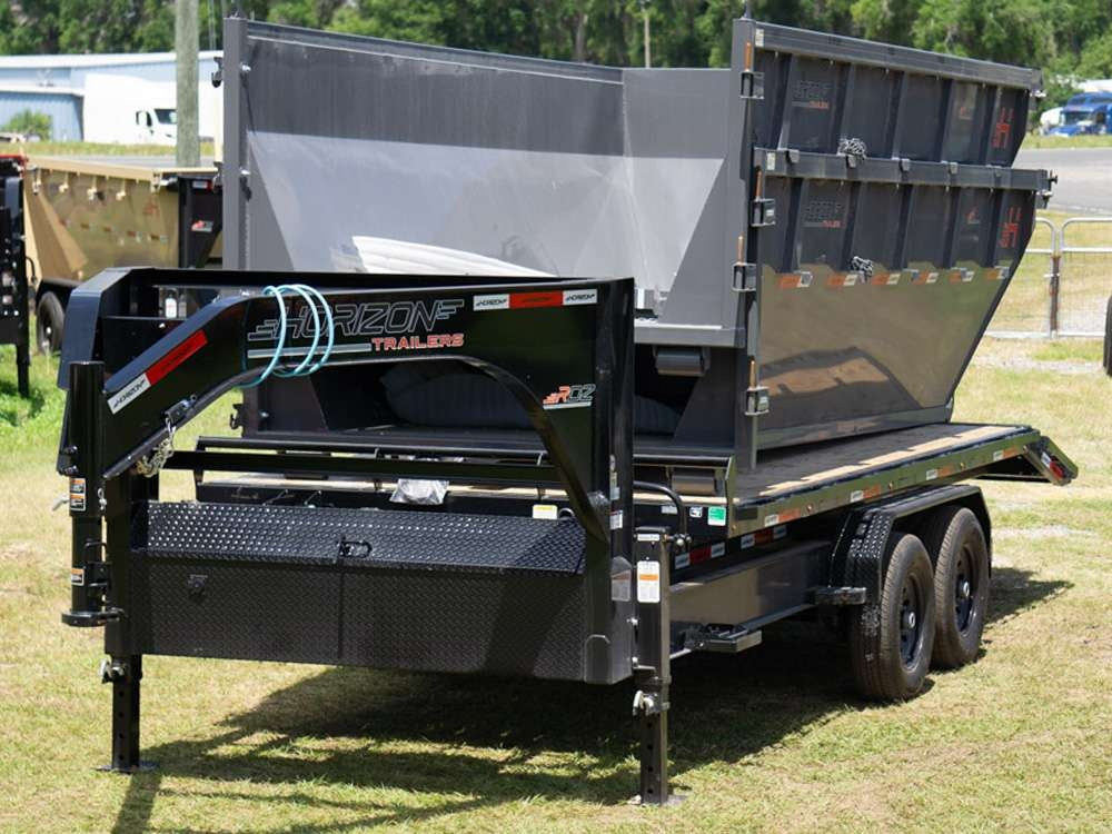 16' Horizon RDZ GN Roll Off Bundle (2) 7k Axles + 1 ROZ Deck + 2 HDZ Bins ROP002874 - Roll Off Packages - Stryker Dealership Group