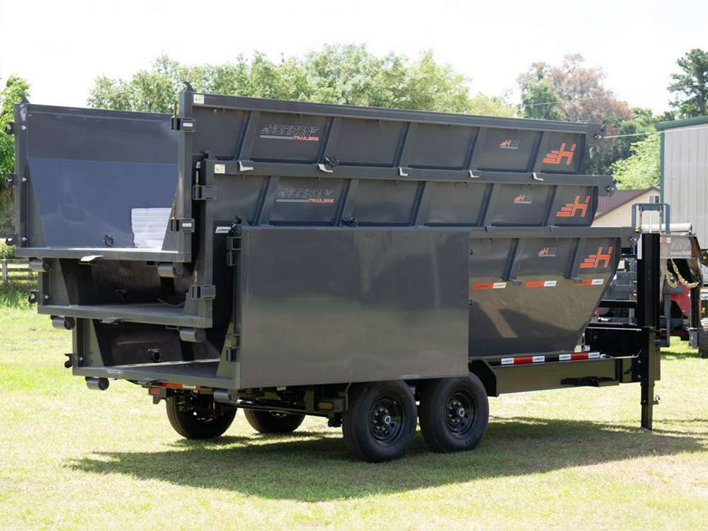 16' Horizon RDZ GN Roll Off Bundle (2) 7k Axles + 3 HDZ Bins ROP002877 - Roll Off Packages - Stryker Dealership Group