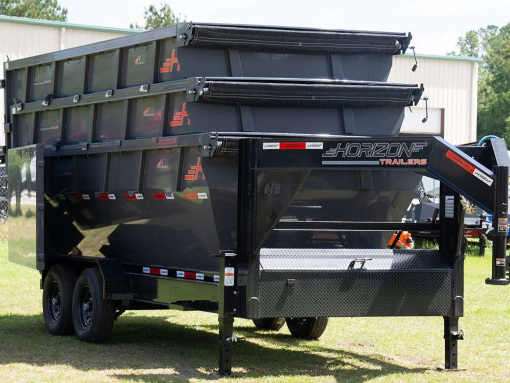 16' Horizon RDZ GN Roll Off Bundle (2) 7k Axles + 3 HDZ Bins ROP002877 - Roll Off Packages - Stryker Dealership Group