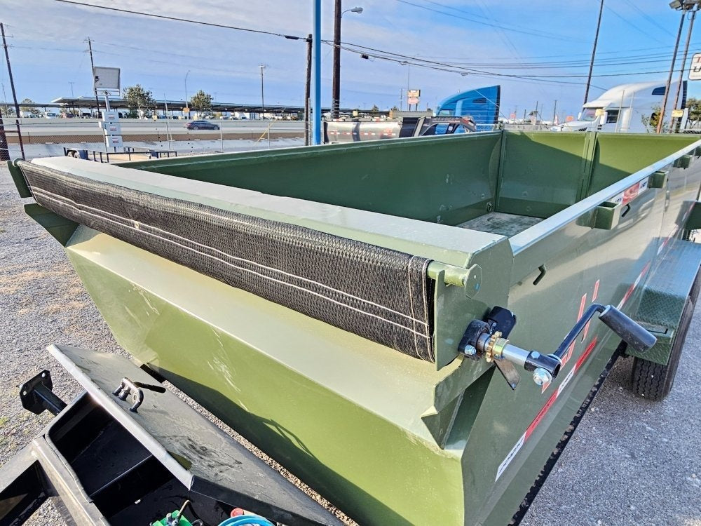 16' HZ7 Dump 36" Sides - 7K Axles - 620 Scissor - 14 ply Tires - 2 Speed Jack - Dump Trailers/Dump Trailers - Stryker Dealership Group