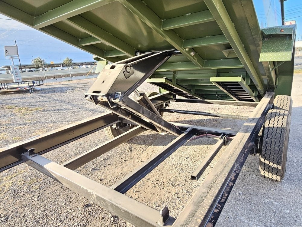 16' HZ7 Dump 36" Sides - 7K Axles - 620 Scissor - 14 ply Tires - 2 Speed Jack - Dump Trailers/Dump Trailers - Stryker Dealership Group