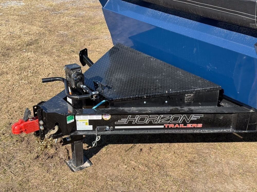16' HZ7 Dump 36" Sides - 8K Axles - 620 Scissor - 14 ply Tires - 2 Speed Jack - Dump Trailers - Stryker Dealership Group