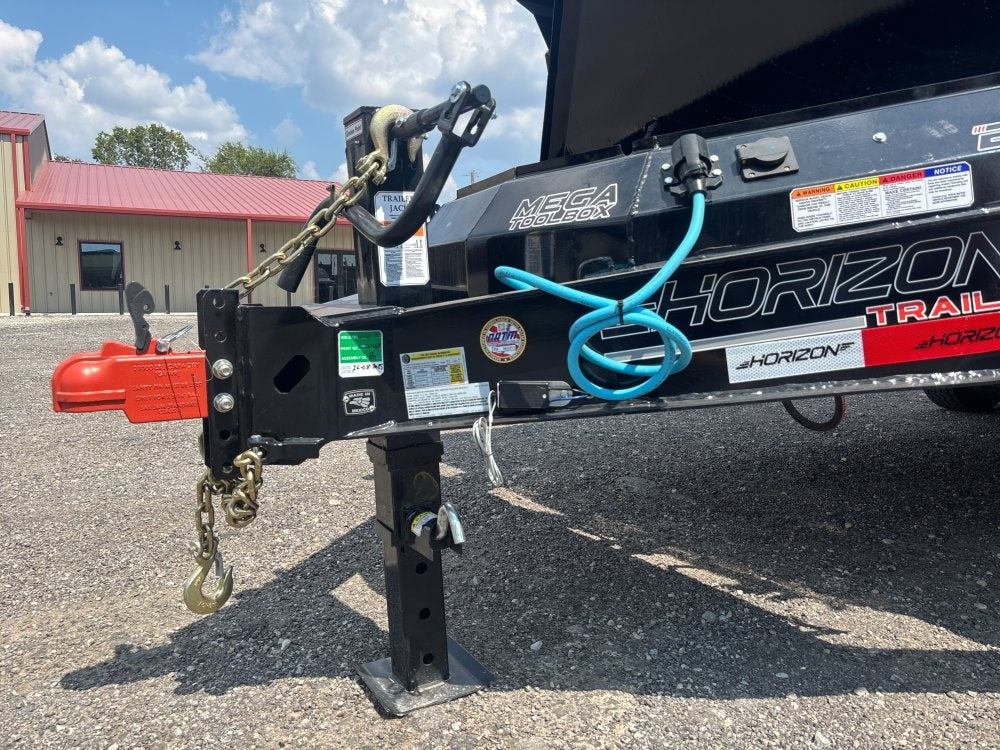 16' HZ7 Dump 48" Sides - 8K Axles - 12 Ton Telescopic Lift - 14 Ply Tires, 2 Speed Jack - DT3 Professional - Stryker Dealership Group