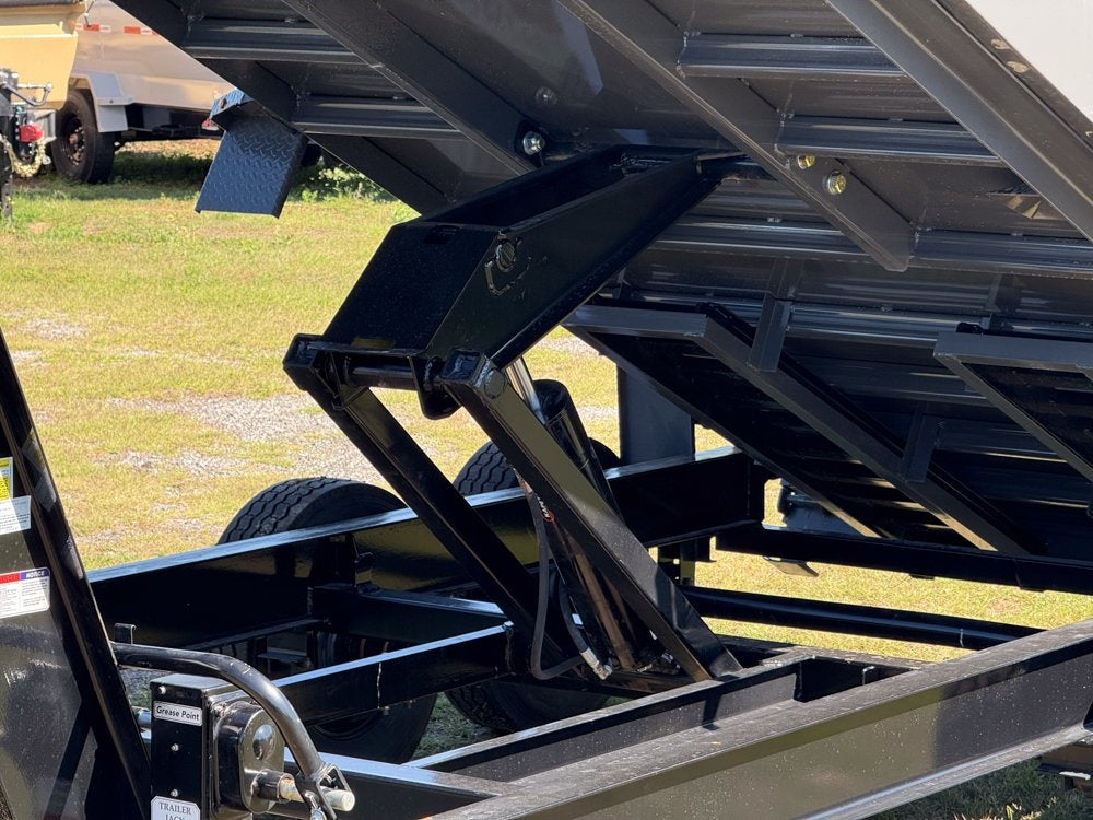 16' HZ7 GN Dump 36" Sides - 7K Axles - 620 Scissor Lift - 14 Ply Tires, 2 Speed Jackk - Dump Trailers - Stryker Dealership Group
