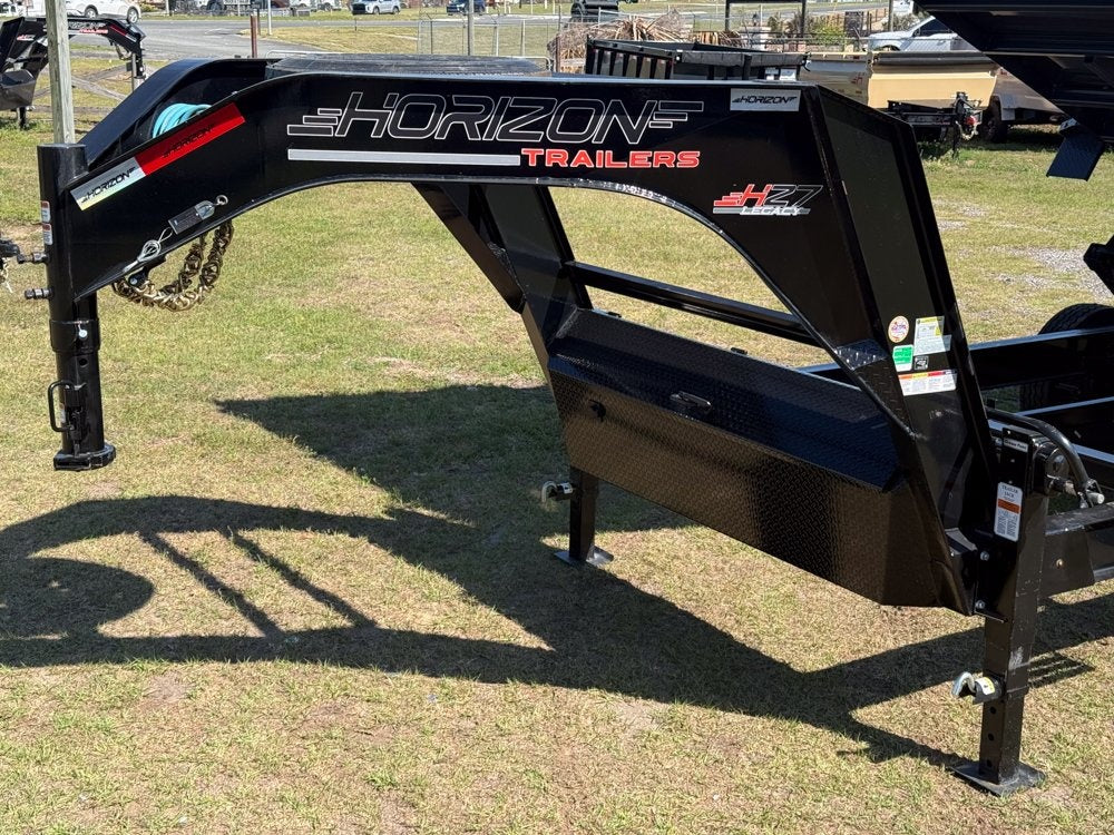 16' HZ7 GN Dump 36" Sides - 7K Axles - 620 Scissor Lift - 14 Ply Tires, 2 Speed Jackk - Dump Trailers - Stryker Dealership Group