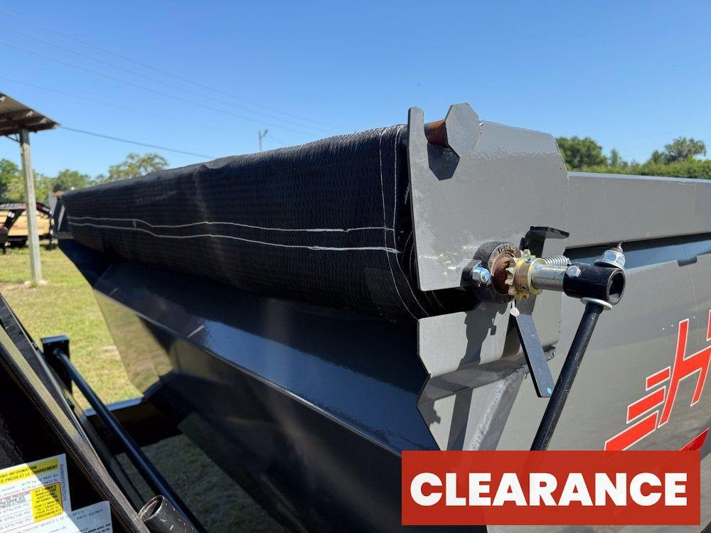 16' HZ7 GN Dump 36" Sides - 7K Axles - 620 Scissor Lift - 14 Ply Tires, 2 Speed Jackk - Gooseneck Dump - Dump Trailers - Stryker Dealership Group