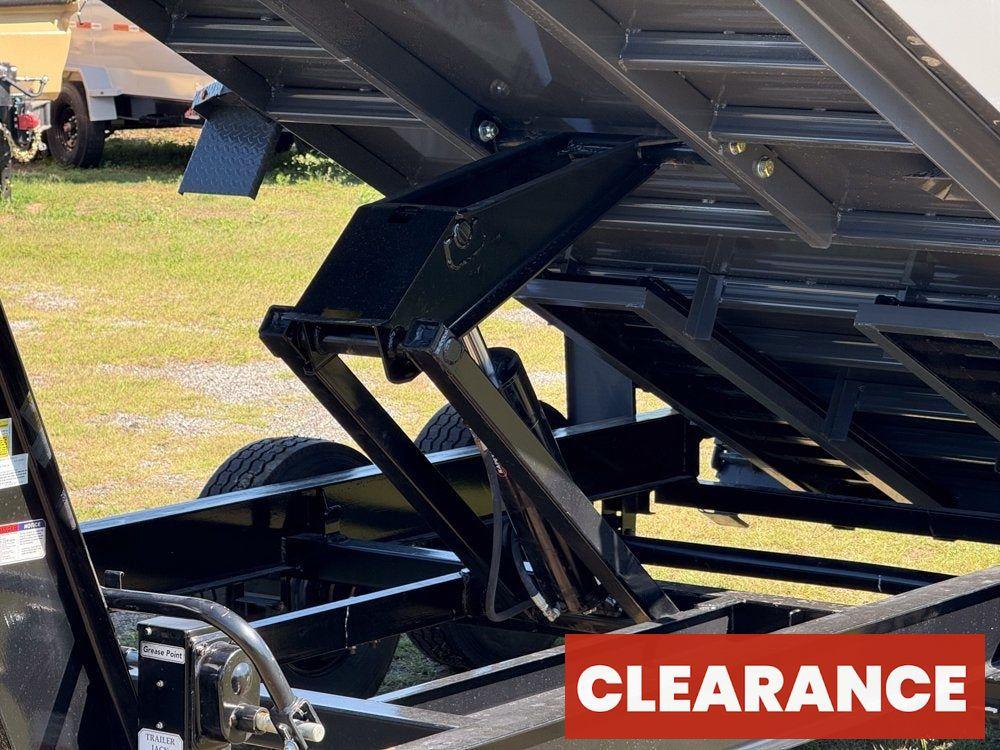 16' HZ7 GN Dump 36" Sides - 7K Axles - 620 Scissor Lift - 14 Ply Tires, 2 Speed Jackk - Gooseneck Dump - Dump Trailers - Stryker Dealership Group