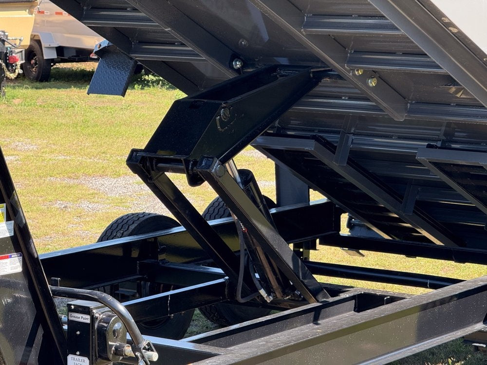 16' HZ7 GN Dump 36" Sides - 7K Axles - 620 Scissor Lift - 14 Ply Tires, 2 Speed Jackk - DT3 Professional/Dump Trailers - Stryker Dealership Group