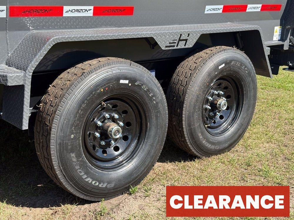 16' HZ7 GN Dump 36" Sides - 7K Axles - 620 Scissor Lift - 14 Ply Tires, 2 Speed Jackk - Gooseneck Dump - Dump Trailers - Stryker Dealership Group