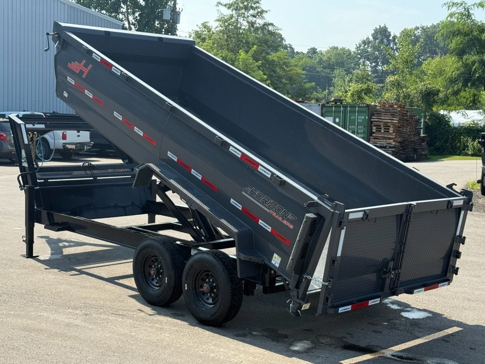 16' HZ7 GN Dump 36" Sides - 8K Axles - Dump Trailers/Dump Trailers - Stryker Dealership Group
