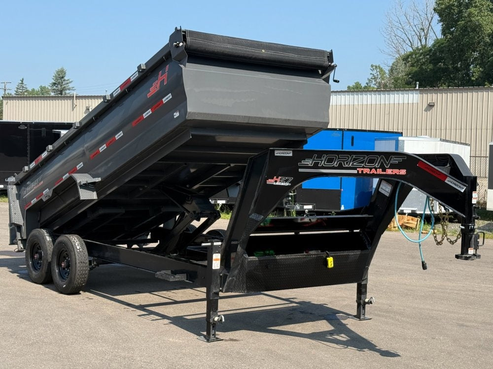 16' HZ7 GN Dump 36" Sides - 8K Axles - Dump Trailers/Dump Trailers - Stryker Dealership Group