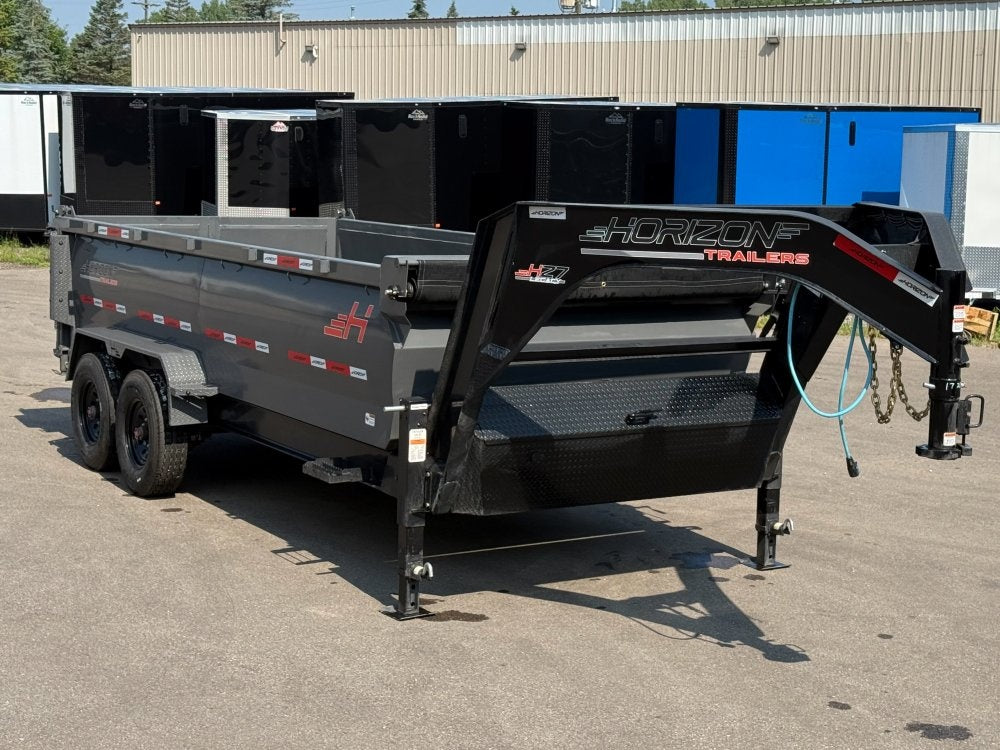 16' HZ7 GN Dump 36" Sides - 8K Axles - Dump Trailers/Dump Trailers - Stryker Dealership Group