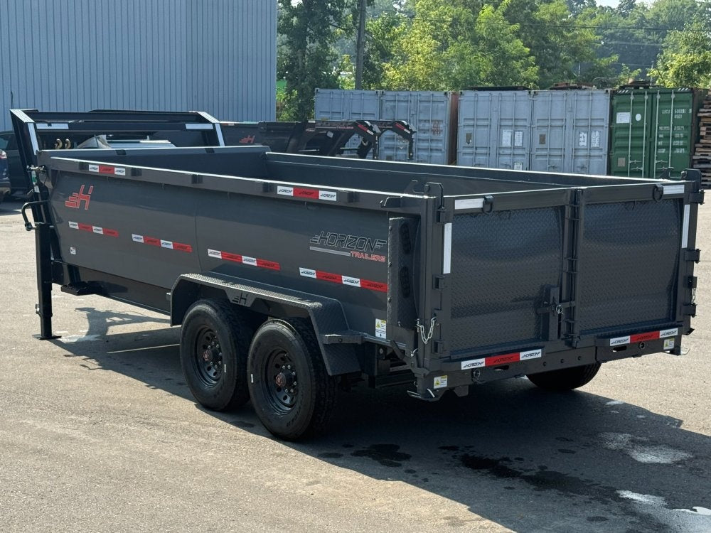 16' HZ7 GN Dump 36" Sides - 8K Axles - Dump Trailers/Dump Trailers - Stryker Dealership Group