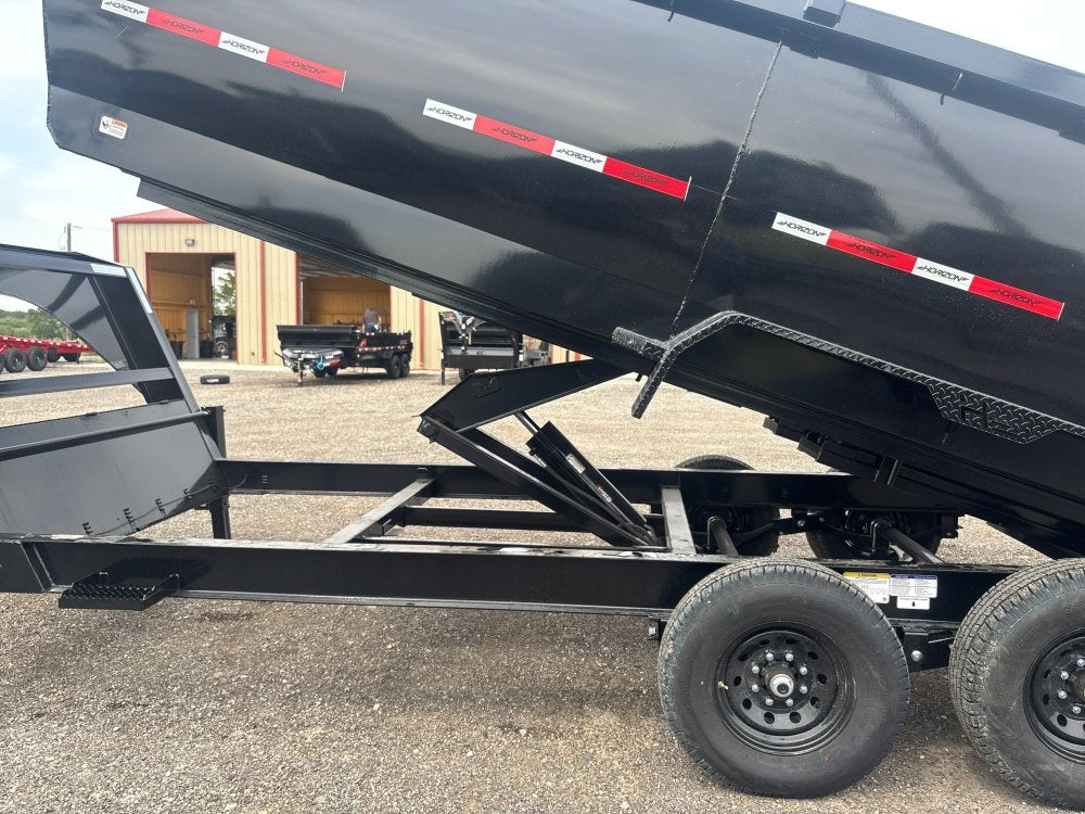 16' HZ7 GN Dump 48" Sides - 7K Axles - DT3 Professional - Stryker Dealership Group