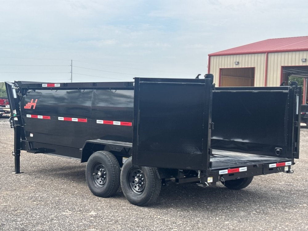 16' HZ7 GN Dump 48" Sides - 7K Axles - DT3 Professional - Stryker Dealership Group