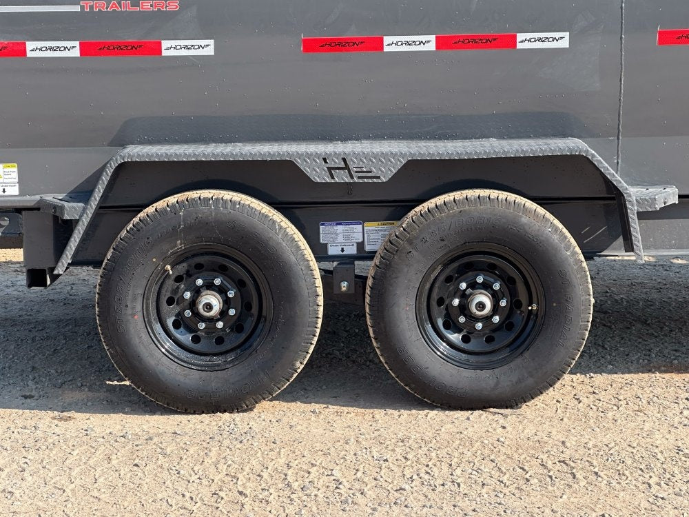 16' HZ7 GN Dump 48" Sides - 7K Axles - DT3 Professional - Stryker Dealership Group