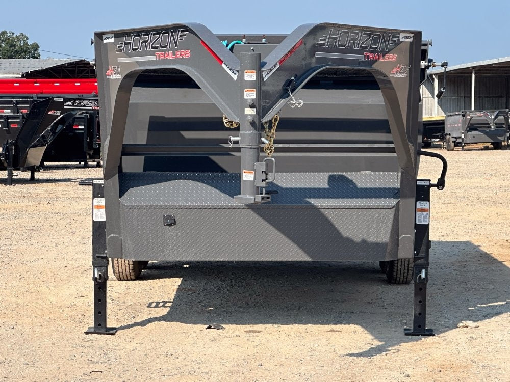 16' HZ7 GN Dump 48" Sides - 7K Axles - DT3 Professional - Stryker Dealership Group