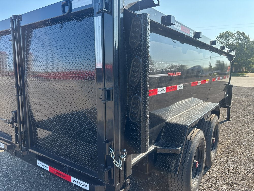 16' HZ7 GN Dump 48" Sides - 8K Axles - DT3 Professional - Stryker Dealership Group