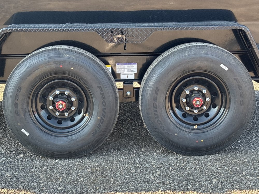 16' HZ7 GN Dump 48" Sides - 8K Axles - DT3 Professional - Stryker Dealership Group