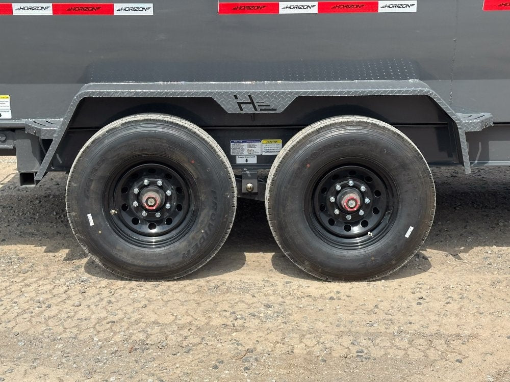 16' HZ7 GN Dump 48" Sides - 8K Axles - DT3 Professional - Stryker Dealership Group