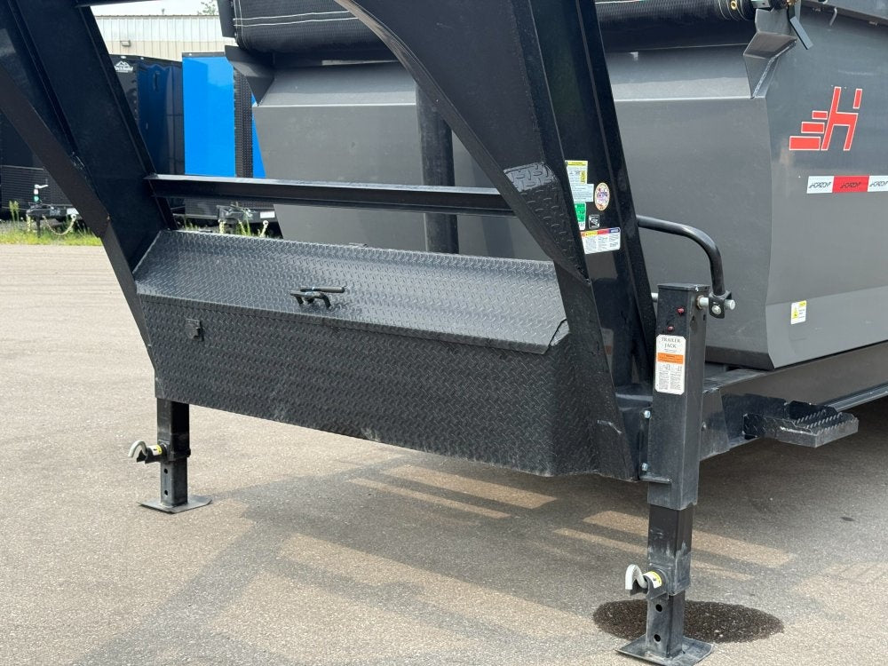 16' HZ7 GN Dump 48" Sides - 8K Axles - 12 Ton Telescopic Lift - 14 Ply Tires, 2 Speed Jack - Dump Trailers - Stryker Dealership Group