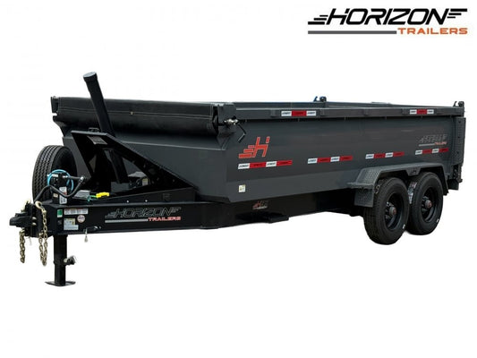 16' HZX BP Dump Trailer 10K Axles 3' High Sides - Dump Trailers/Dump Trailers - Stryker Dealership Group