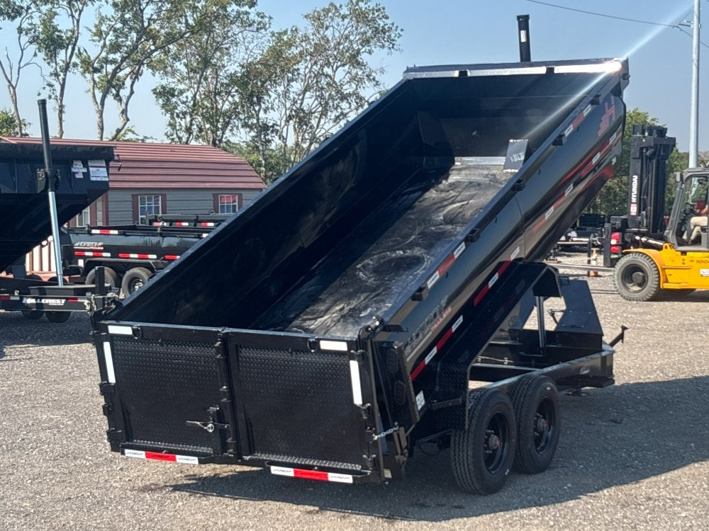 16' HZX BP Dump Trailer 10K Axles 3' High Sides - DT4 Heavy Duty - Stryker Dealership Group