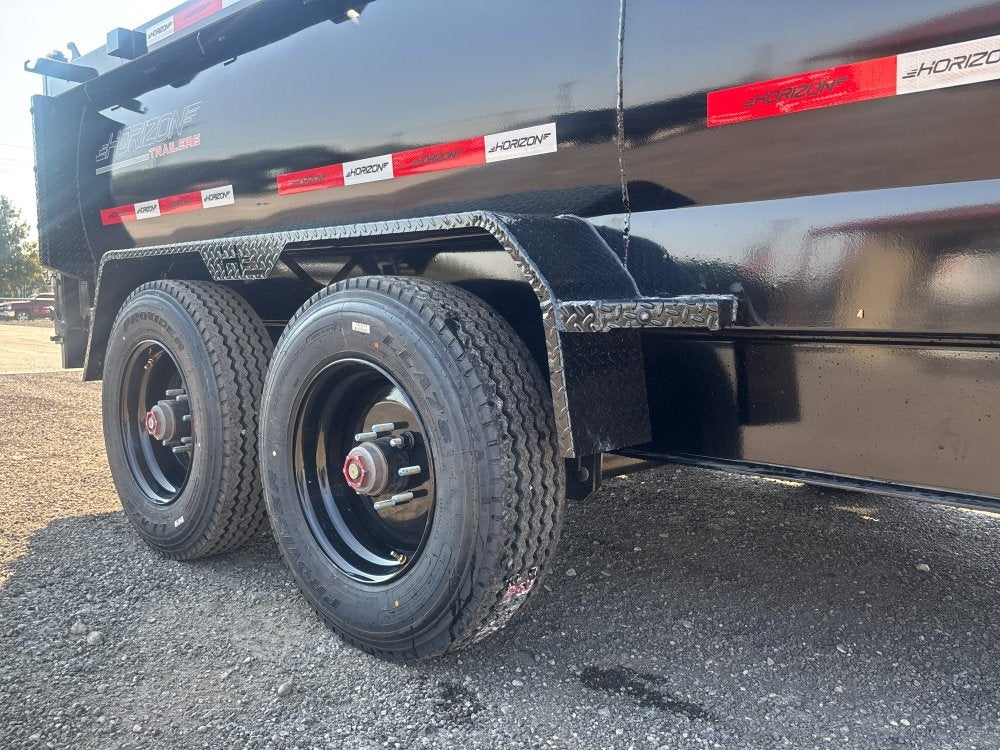16' HZX BP Dump Trailer 10K Axles 3' High Sides - DT4 Heavy Duty - Stryker Dealership Group