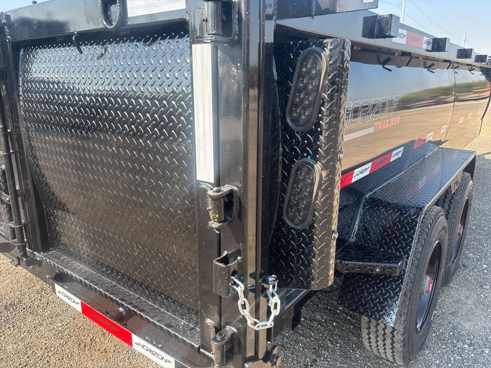 16' HZX BP Dump Trailer 10K Axles 3' High Sides - DT4 Heavy Duty - Stryker Dealership Group