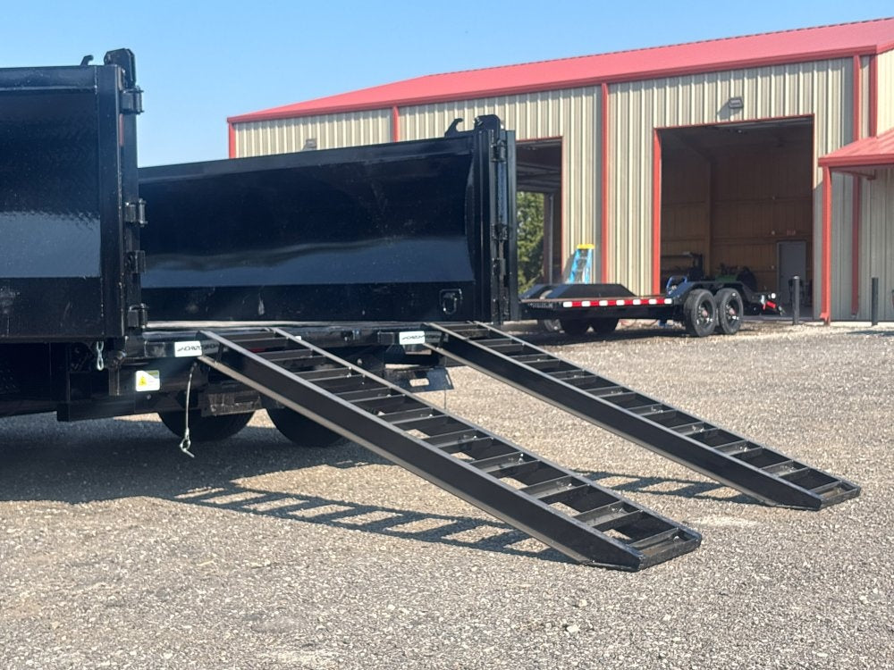 16' HZX BP Dump Trailer 10K Axles 3' High Sides - Bumper Pull Dump - Dump Trailers - Stryker Dealership Group
