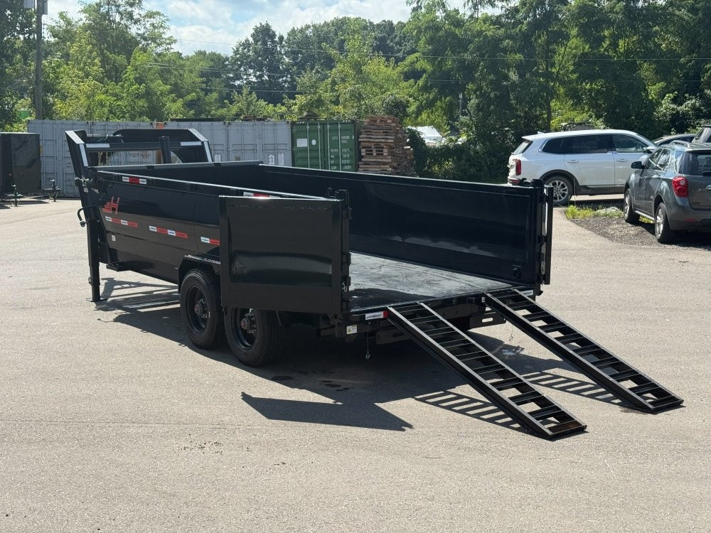 16' HZX GN Dump Trailer 10K Axles 3' High Sides - Dump Trailers/Dump Trailers - Stryker Dealership Group
