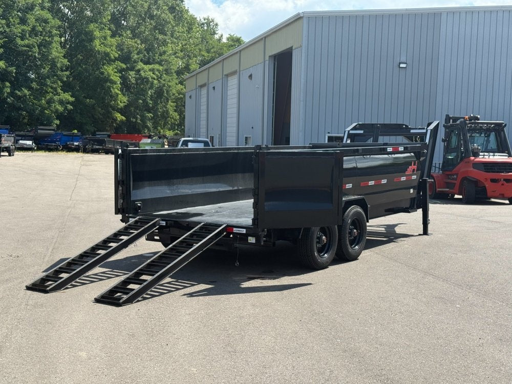 16' HZX GN Dump Trailer 10K Axles 3' High Sides - Dump Trailers/Dump Trailers - Stryker Dealership Group