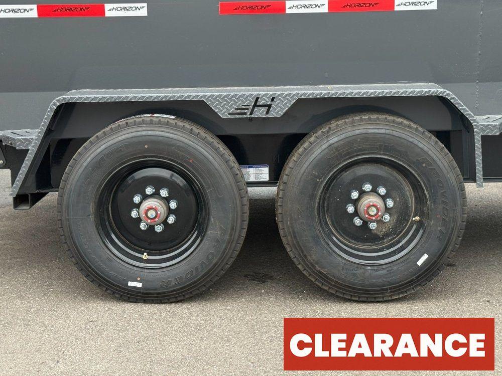 16' HZX GN Dump Trailer 10K Axles 4' High Sides - Gooseneck Dump - Dump Trailers - Stryker Dealership Group