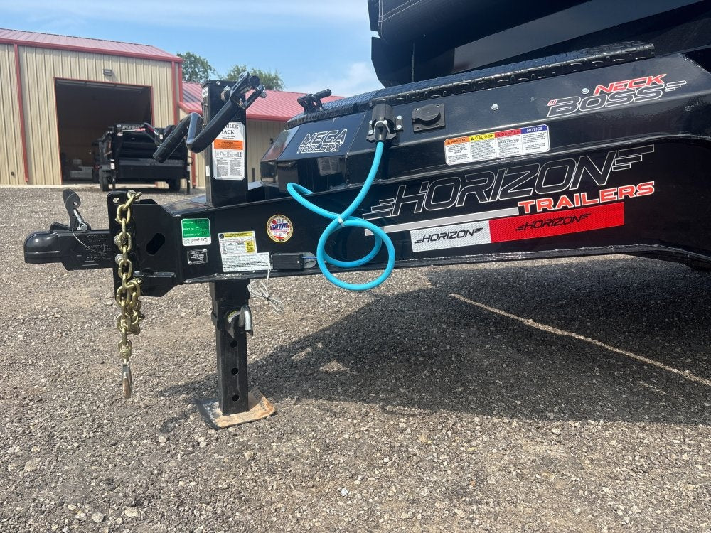 16' LZ7 Dump Trailer 30" Walls - Scissor Lift - 14K GWVR - 14ply Tires - 3 Way Door - Ramps - DT2 Contractor - Stryker Dealership Group
