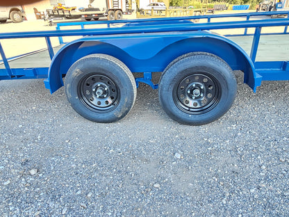 16' Pipe Low Profile Utility Trailer - Tie Down Fenders - SIR - Overwide INV-2959 - Utility & SXS - Stryker Dealership Group