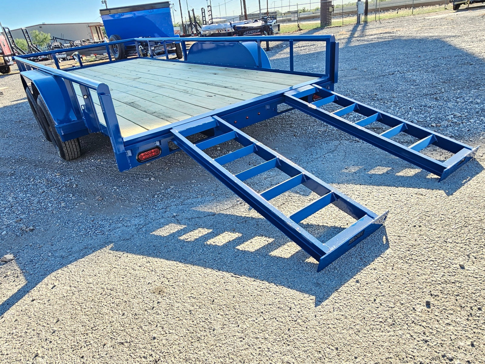 16' Pipe Low Profile Utility Trailer - Tie Down Fenders - SIR - Overwide INV-2959 - Utility & SXS - Stryker Dealership Group