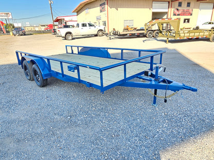 16' Pipe Low Profile Utility Trailer - Tie Down Fenders - SIR - Overwide INV-2959 - Utility & SXS - Stryker Dealership Group