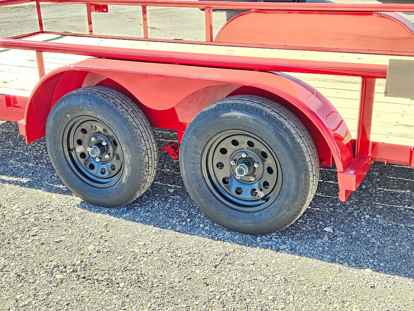 16' Pipe Low Profile Utility Trailer - Tie Down Fenders - SIR - Overwide INV-2960 - Utility & SXS - Stryker Dealership Group