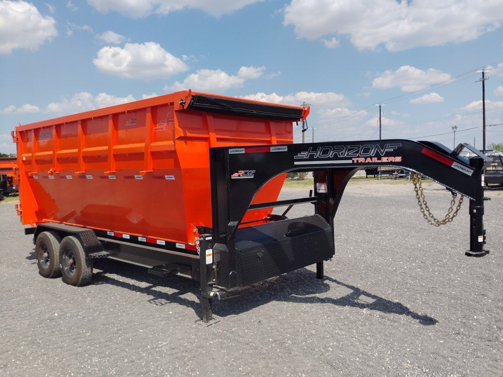 16' RDZ GN Roll Off Base 2 - 8k Axles - RO 16' Gooseneck/Roll Off Base Trailer - Stryker Dealership Group