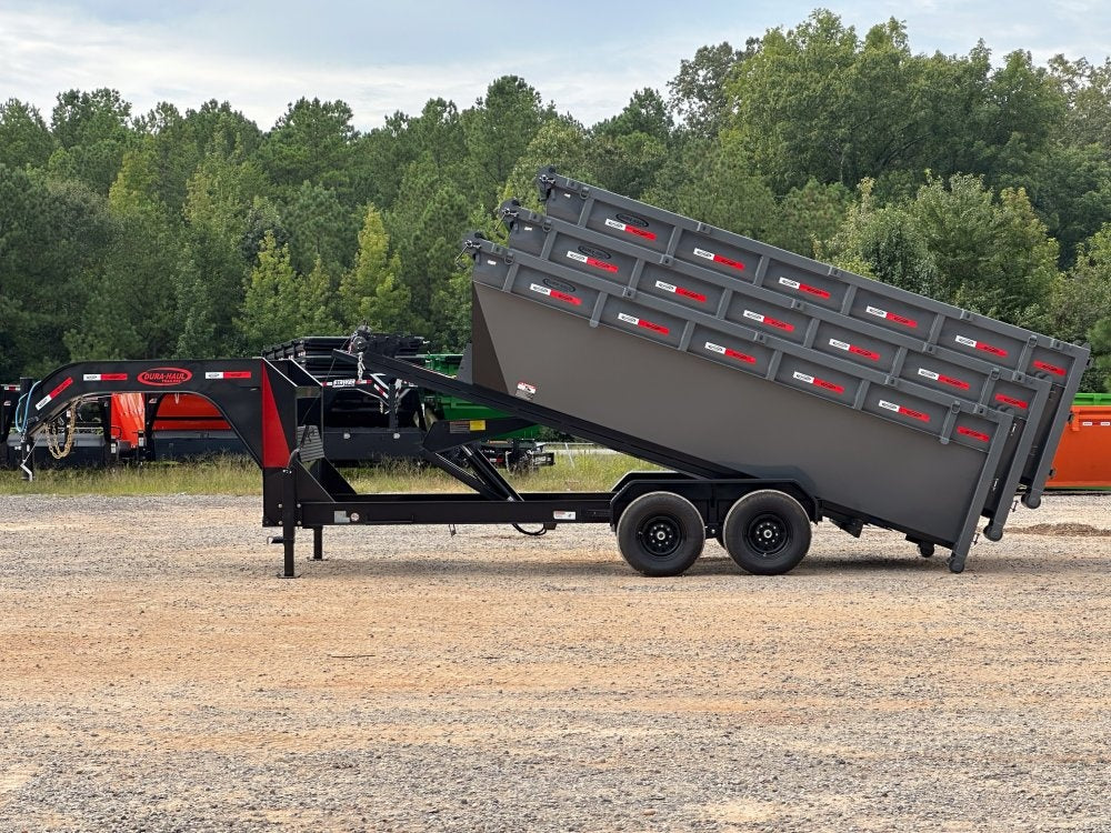 16' RKO GN Roll Off Base Trailer (2) 7K Axles, Winch - 16' Gooseneck/Roll Off Base Trailer - Stryker Dealership Group
