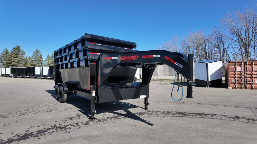 16' RKO GN Roll Off Base Trailer (2) 8K Axles, Winch - Roll Off Base Trailer/16' Gooseneck - Stryker Dealership Group