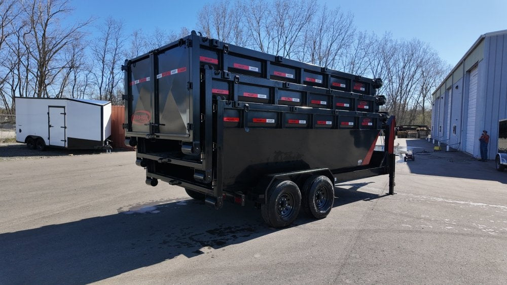 16' RKO GN Roll Off Base Trailer (2) 8K Axles, Winch - Roll Off Base Trailer/16' Gooseneck - Stryker Dealership Group