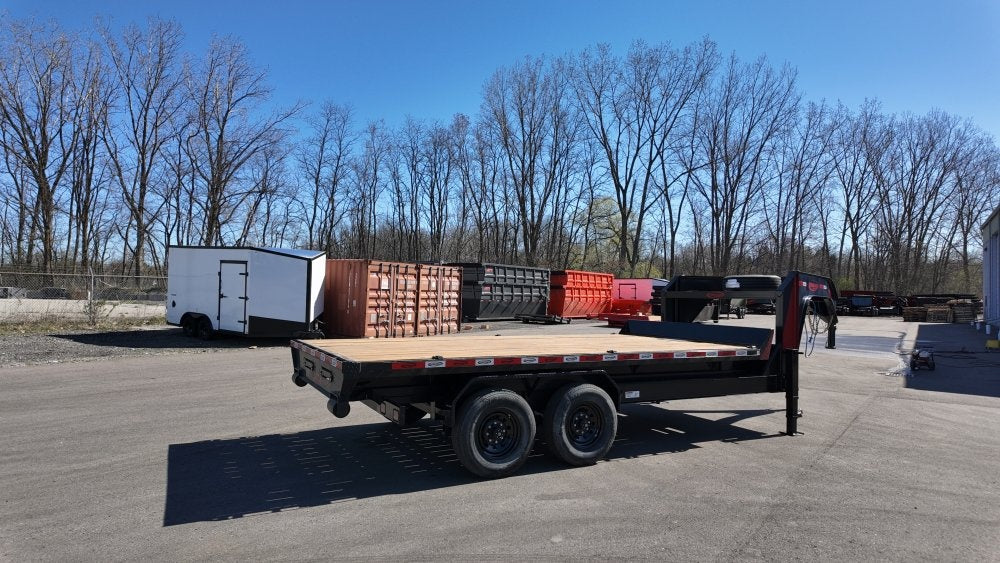 16' RKO GN Roll Off Base Trailer (2) 8K Axles, Winch - Roll Off Base Trailer/16' Gooseneck - Stryker Dealership Group